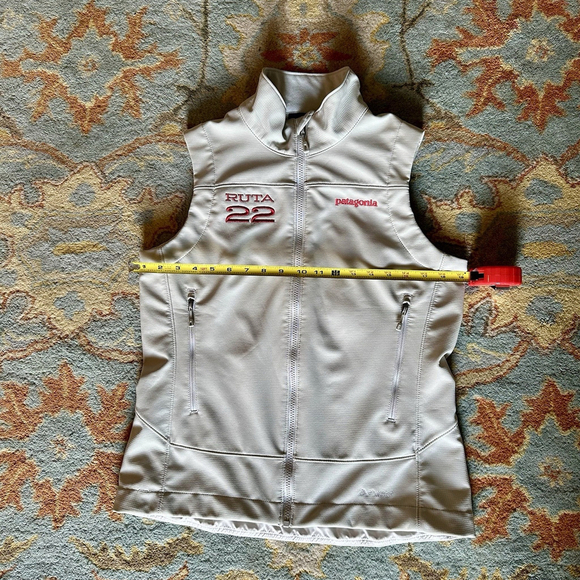 Patagonia Women's Medium Gray Lined Vest Full Zip Polartec for Outdoor Casual - Picture 7 of 10